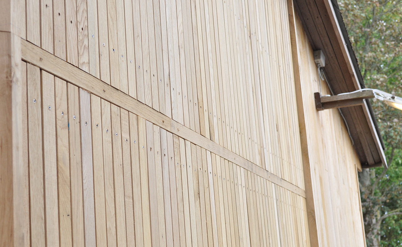 Guide til facadebeklædning egetræ