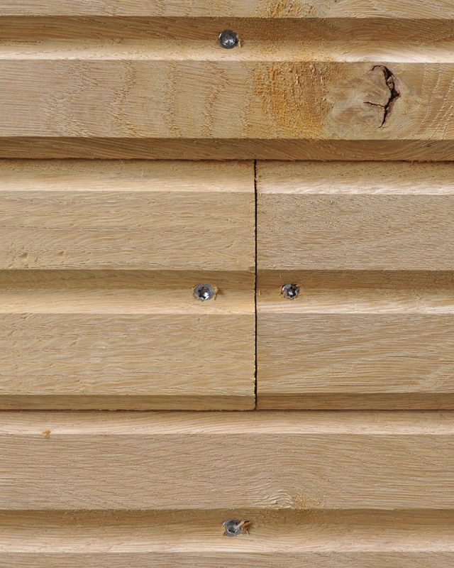 Guide til facadebeklædning - Eksempel på samling over liste