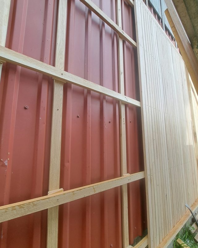 Guide til facadebeklædning - Skelet til facadebeklædning