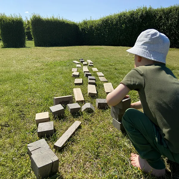 Træklodser til udeleg