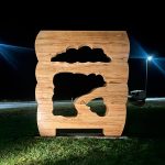 Indkøb af egetræ til skulptur i Thy