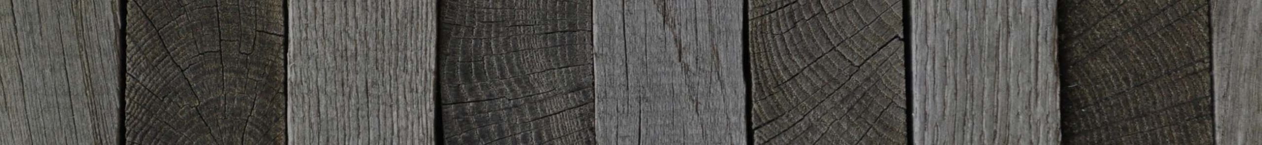 lufttørret eg træ banner - 14 - mørk 2600x300