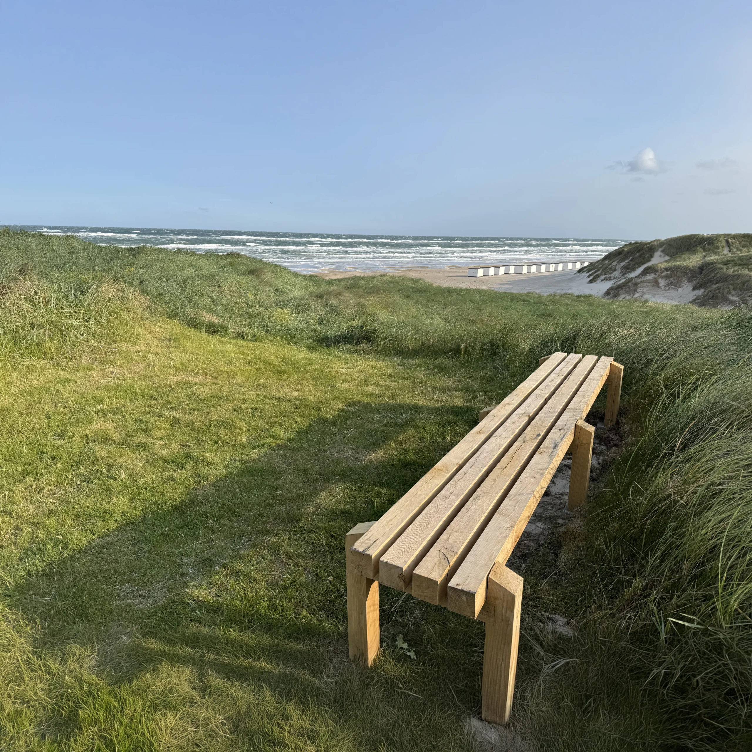 egfi bænk byggesæt i lufttørret egetræ