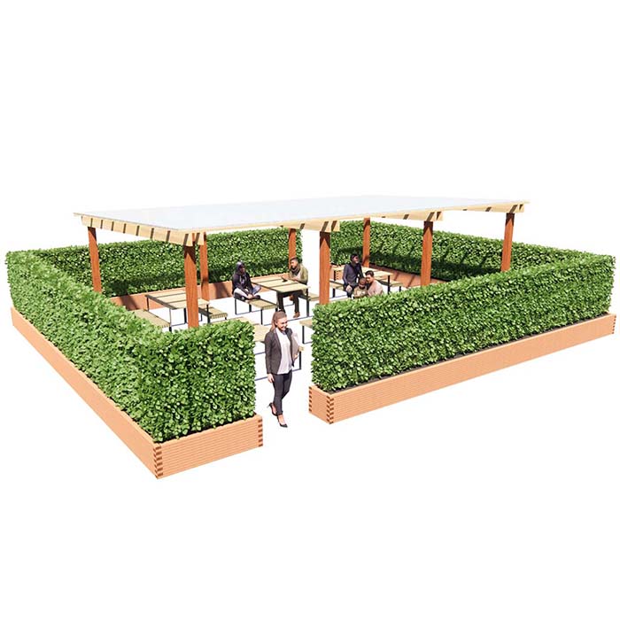 værksted, Træterrasse Byggeprojekter