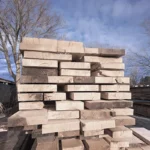 Planker 52x150-300 mm - Savskåret - Billede 3