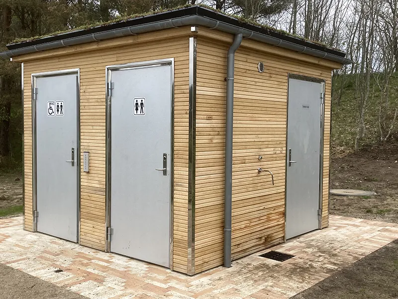 Tjæreborg grusgrav lufttørret egetræ