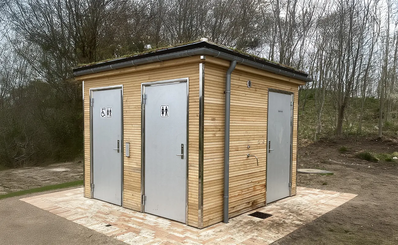 Tjæreborg grusgrav lufttørret egetræ