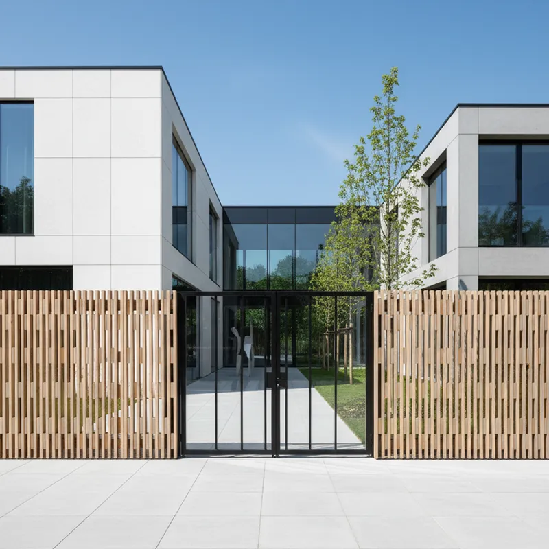 Lamelflex-hegn-moderne-bygning